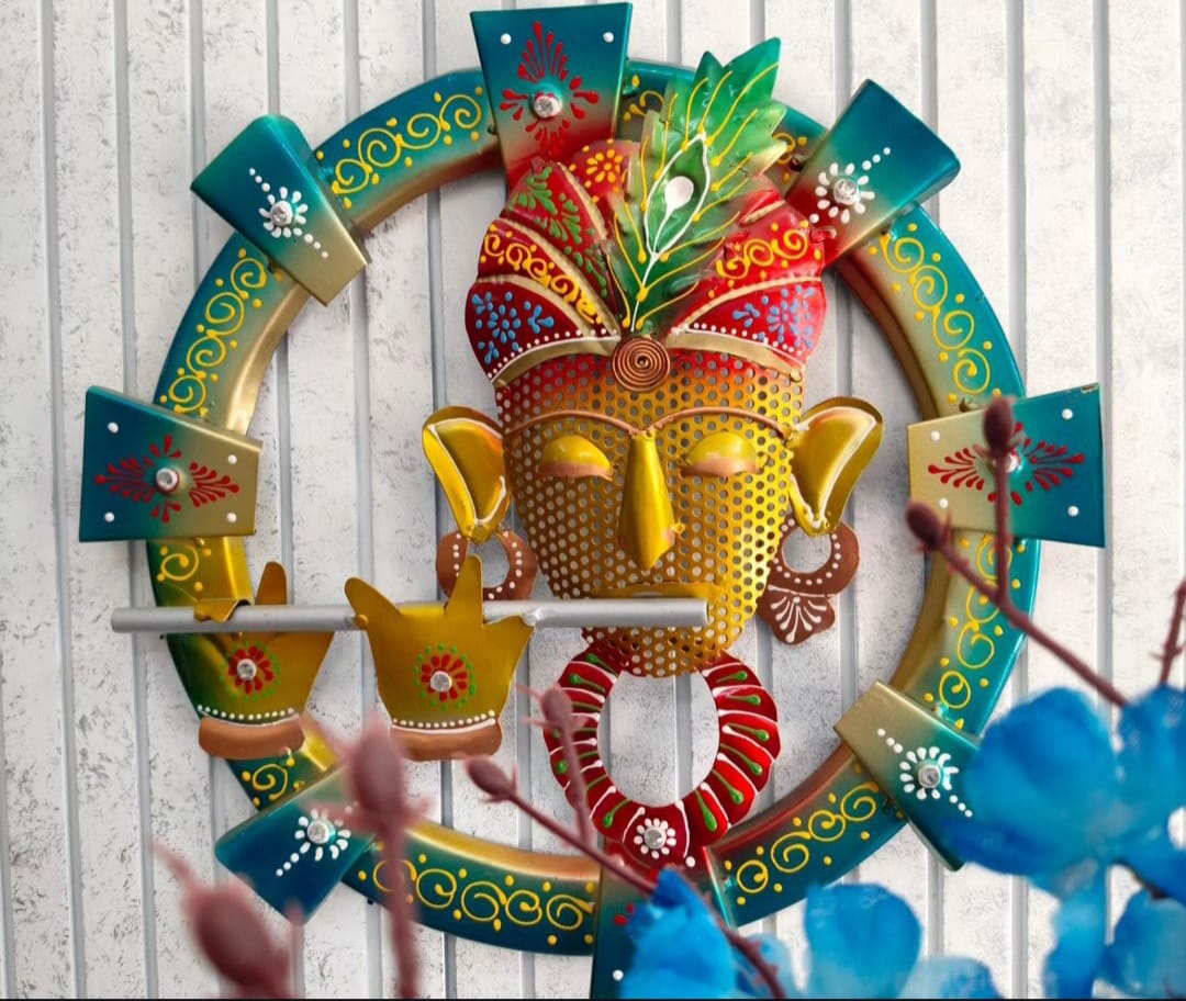Wall Ring Hanging Krishna