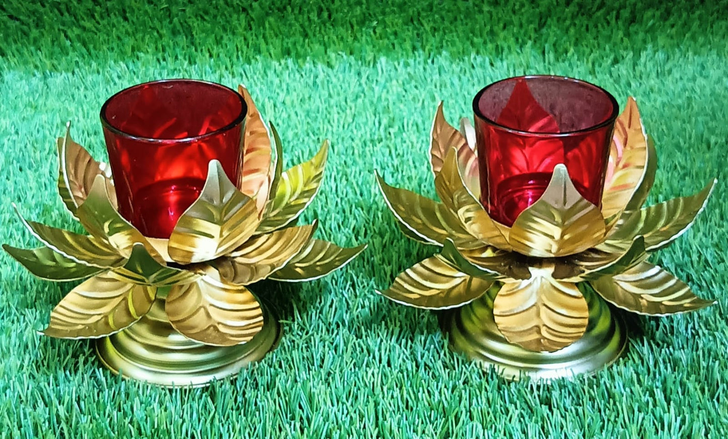 Lotus Diya (Set of 2)