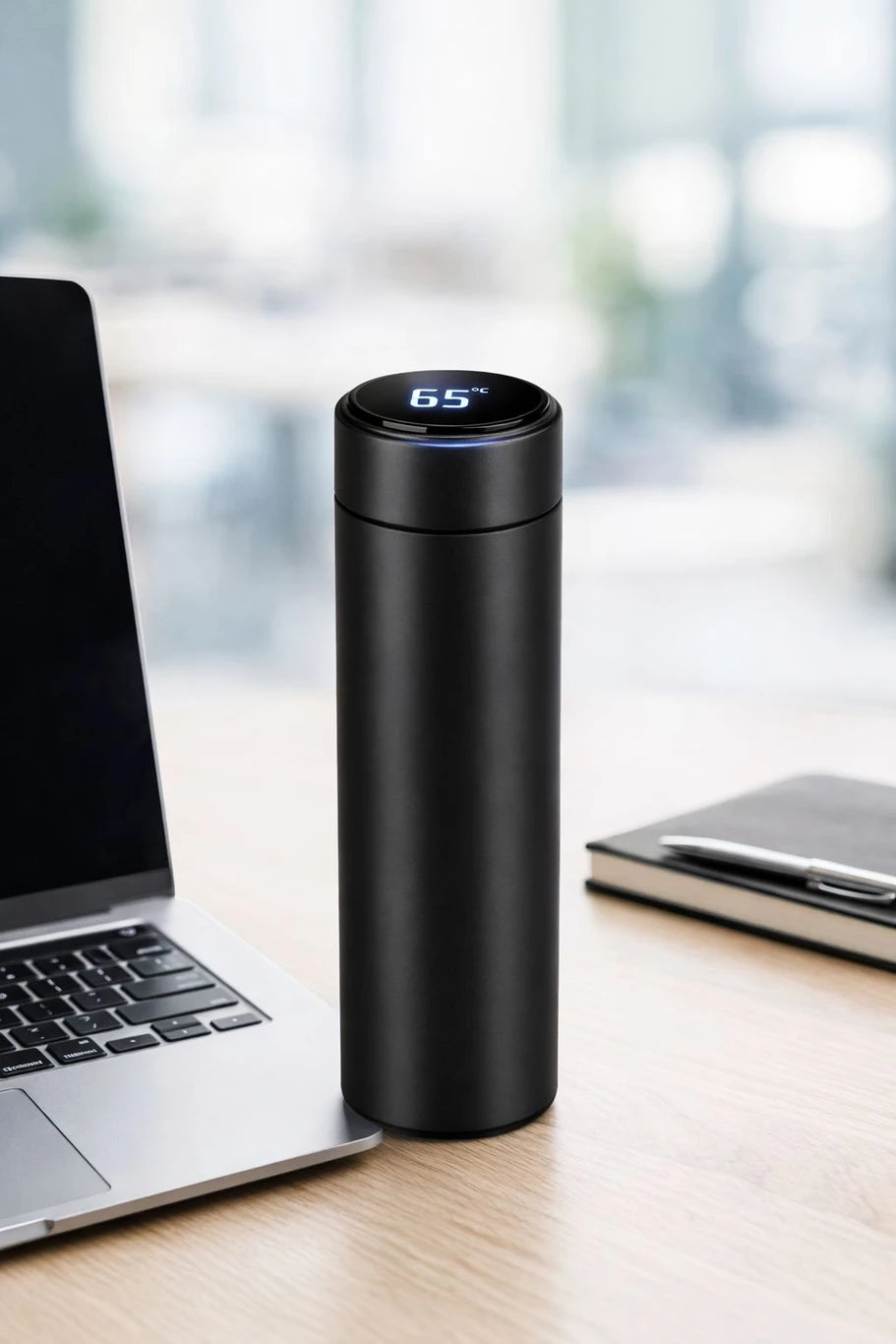 a vacuum-insulated flask