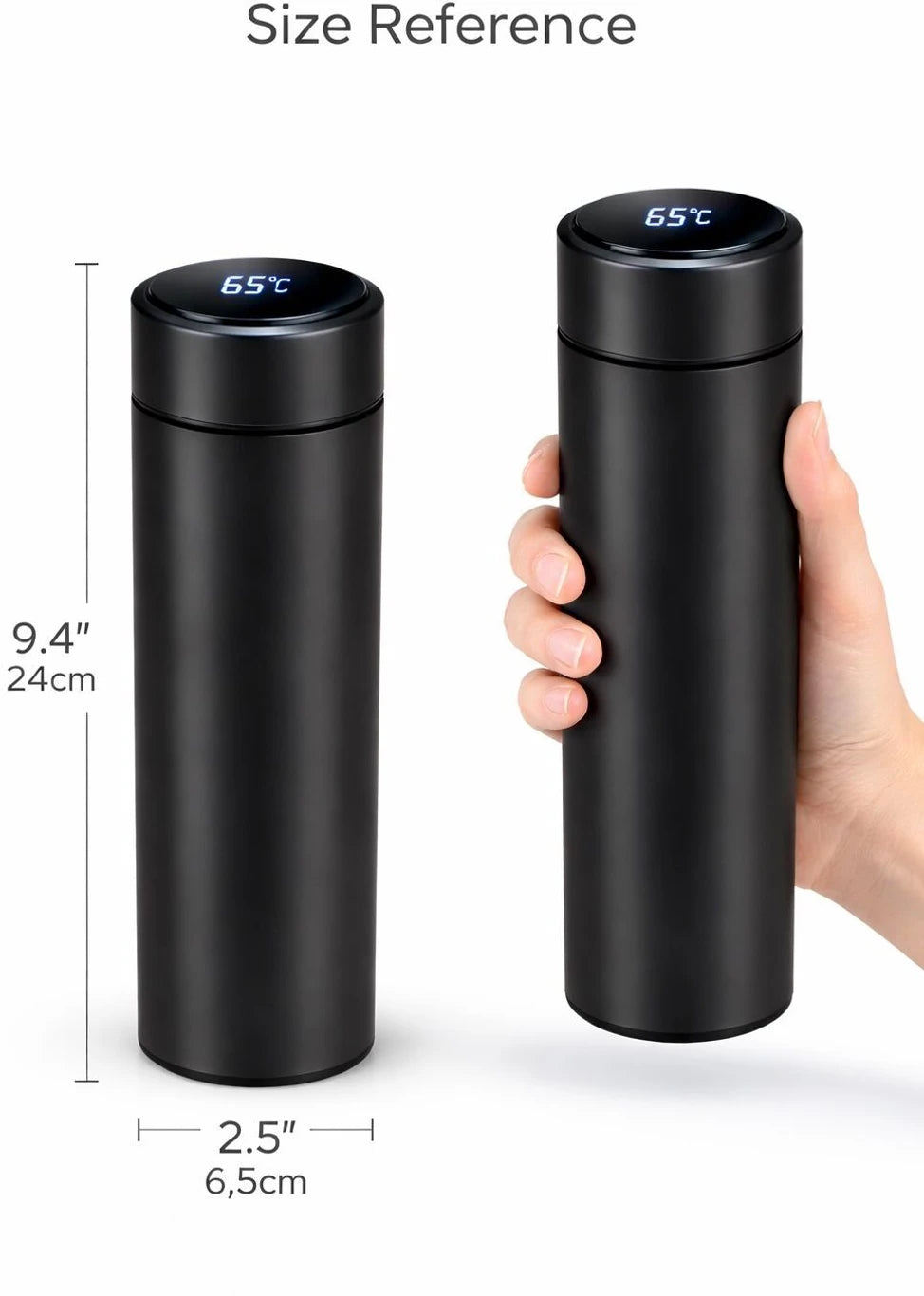 a vacuum-insulated flask