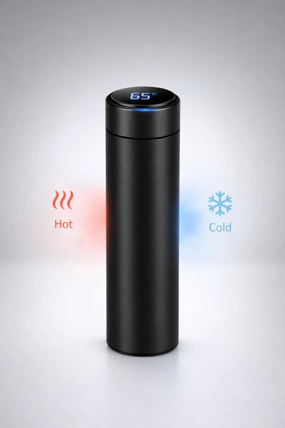 a vacuum-insulated flask