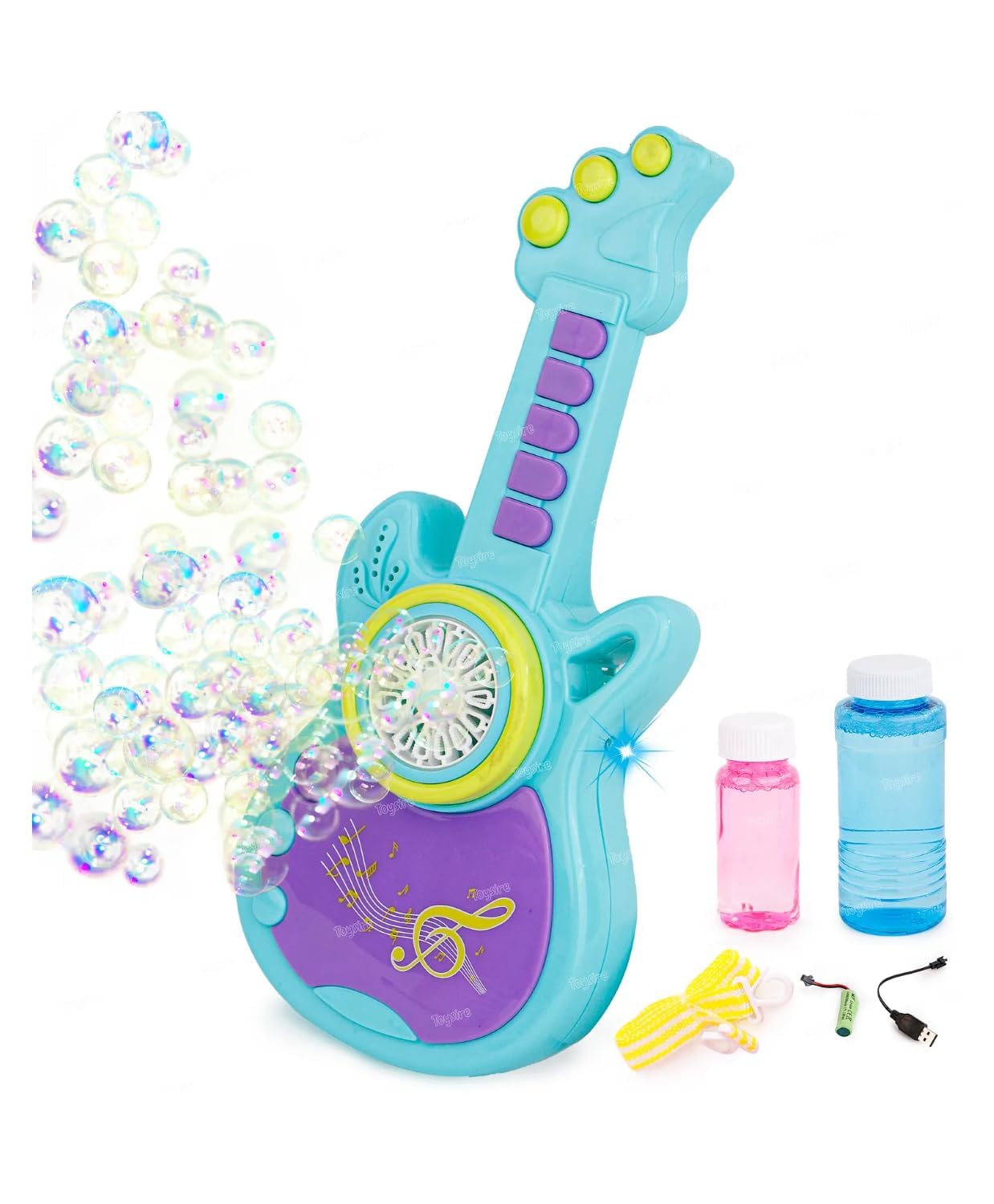 Guitar Bubble Machine