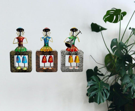 Musician Doll on Wooden Stand