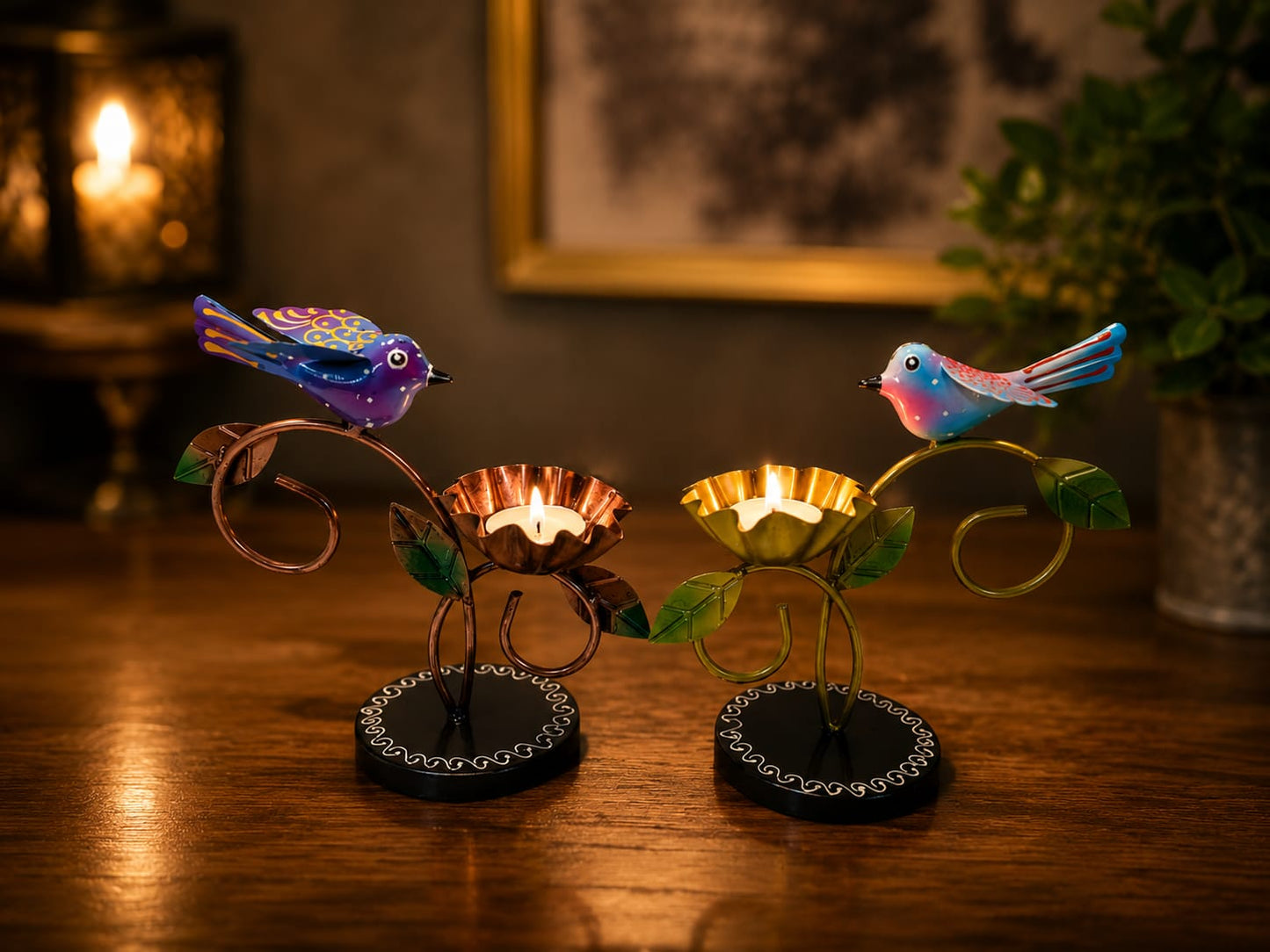 Bird Tealight Stand
