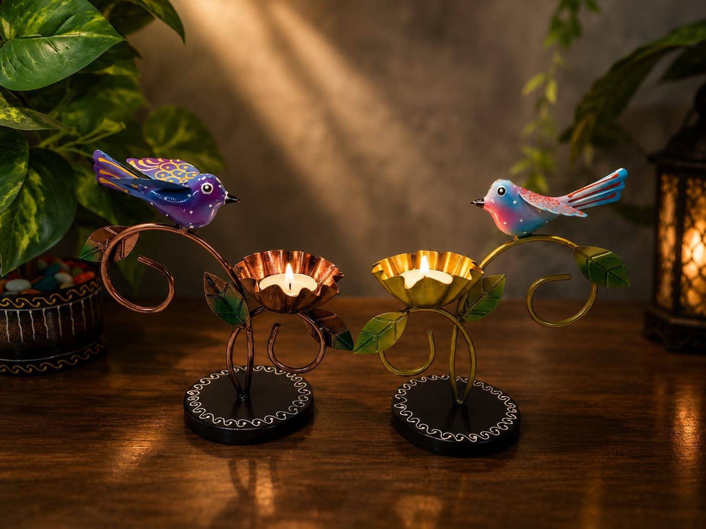 Bird Tealight Stand